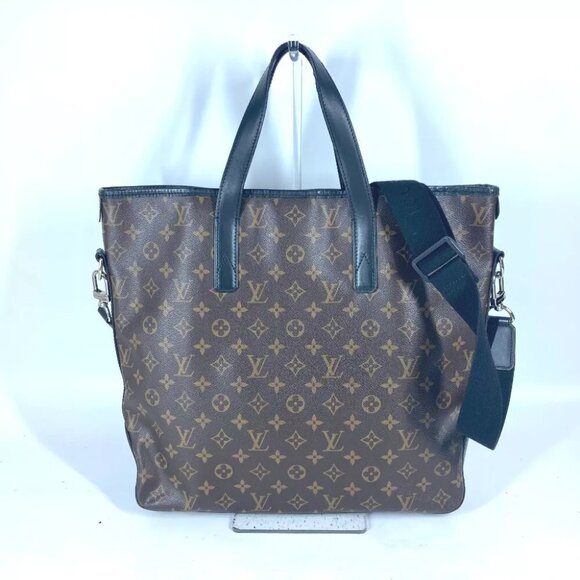 LOUIS VUITTON M56708 MonogramMacassar Davis 2WAY Tote Bag Crossbody Shoulder Bag - Picture 2 of 16